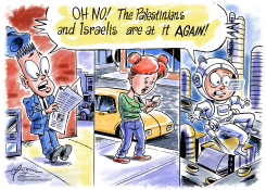 PALESTINE CONFLICT by Guy Parsons