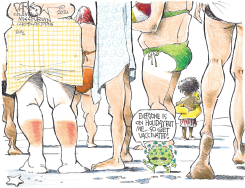 VIRUS DOESN'T TAKE A HOLIDAY by John Darkow