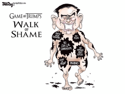 RUBIO WALK OF SHAME by Bill Day