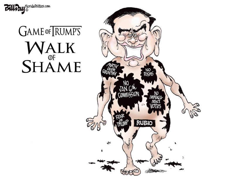 RUBIO WALK OF SHAME