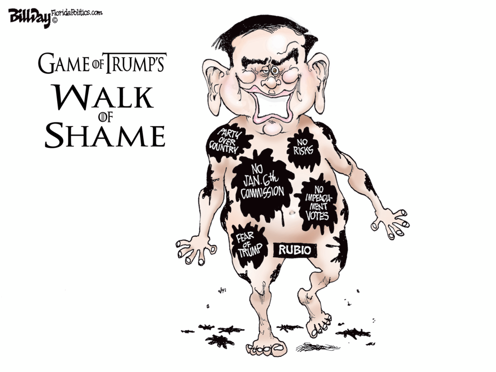 RUBIO WALK OF SHAME