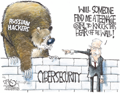 CYBERSECURITY HACKERS by John Darkow