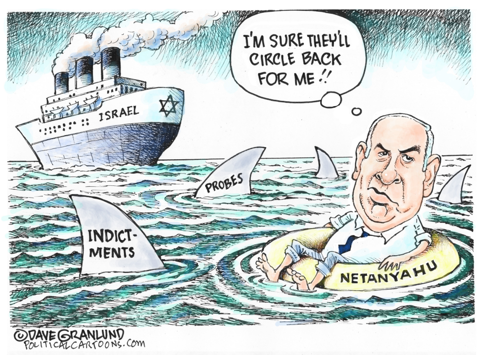 Netanyahu overboard