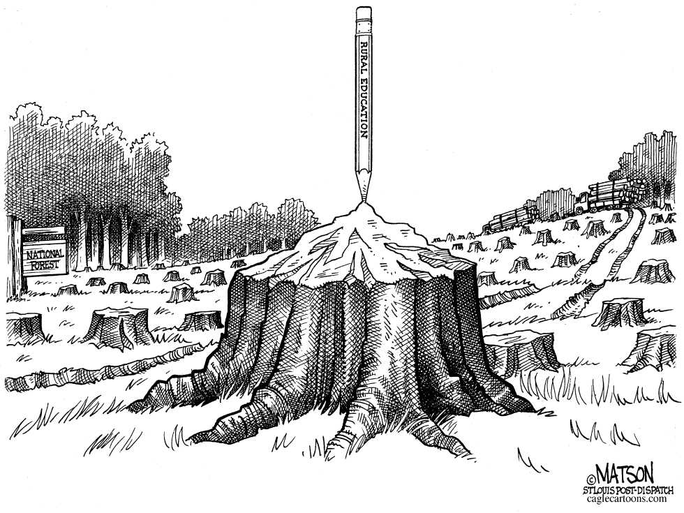 Proceeds Of Sale Of National Forests Would Go To Rural Education