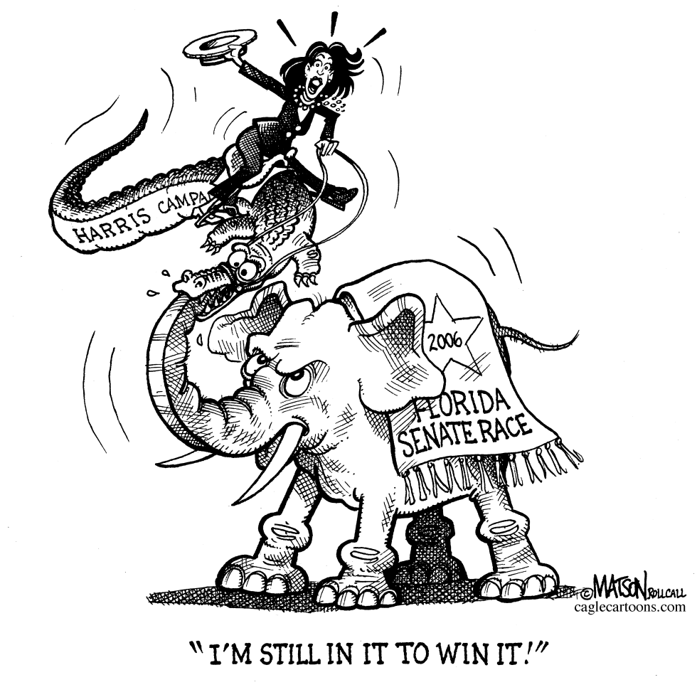 Florida Republicans Stuck With Katherine Harris