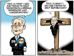 AMERICA'S HERO by Bob Englehart