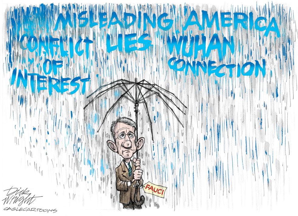 Fauci in a Rainstorm