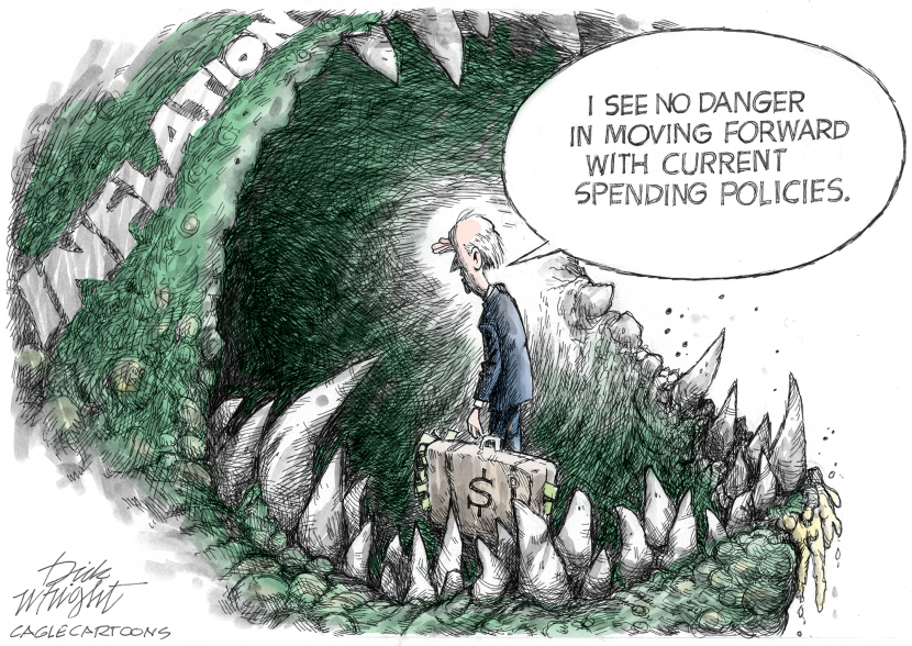 Biden in the Mouth of a Monster