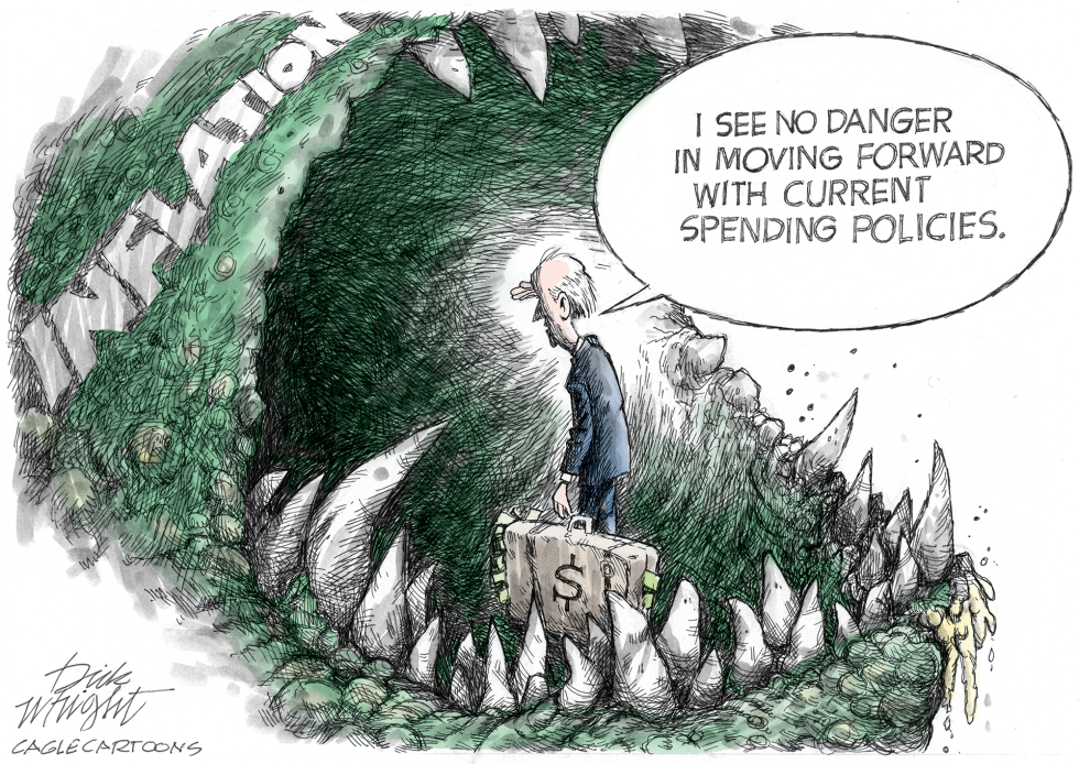 Biden in the Mouth of a Monster