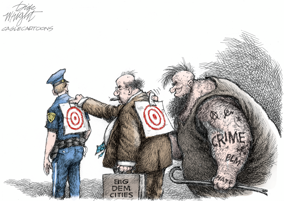 Crime Targets Democrat Cities