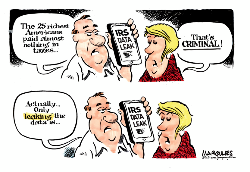 Rich Americans Pay No Taxes