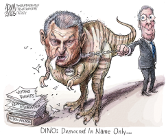 JOE MANCHIN by Adam Zyglis