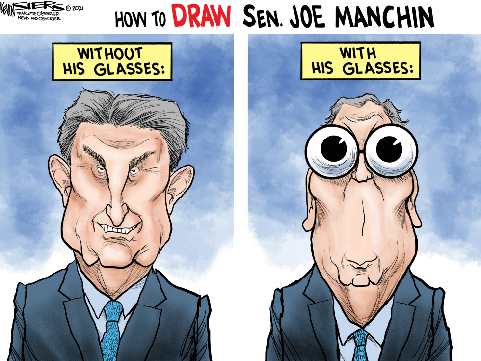 How to draw Manchin
