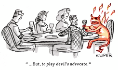 DEVIL'S ADVOCATE by Peter Kuper