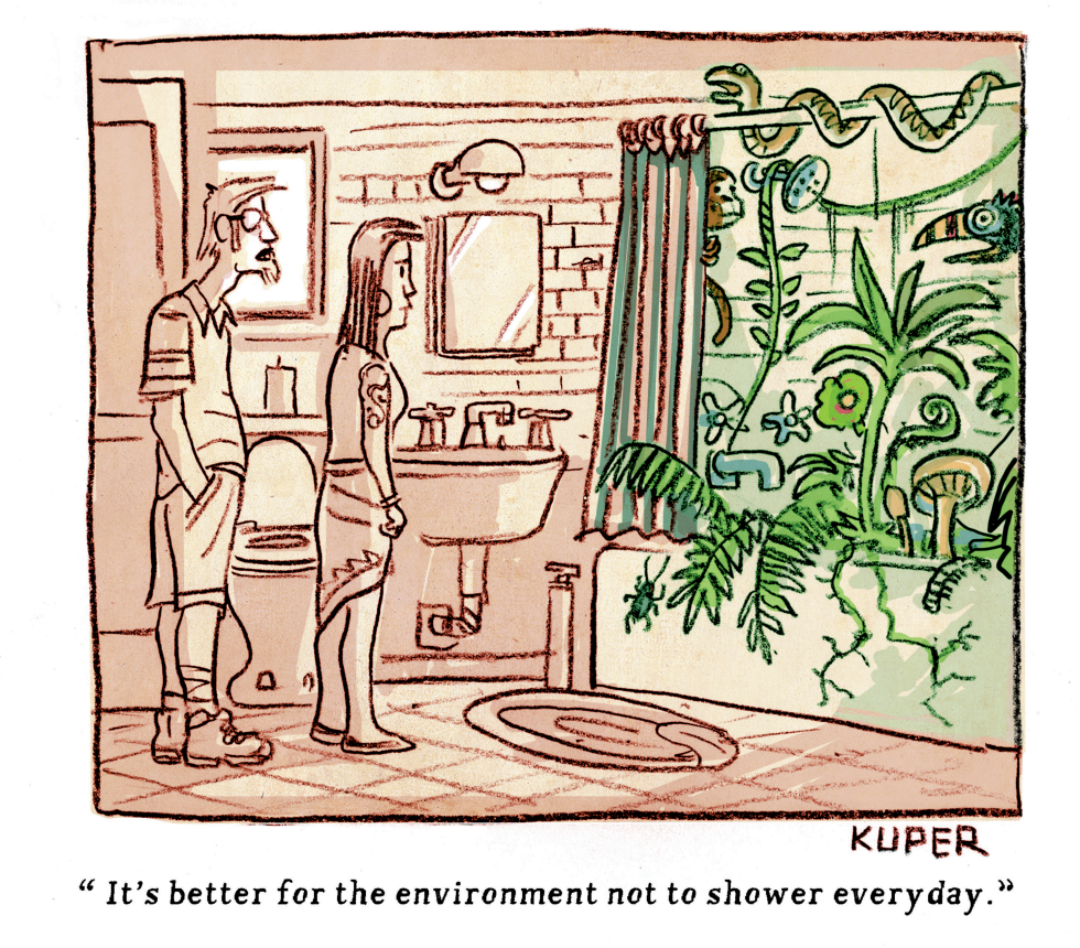 Showering and the Envrionment