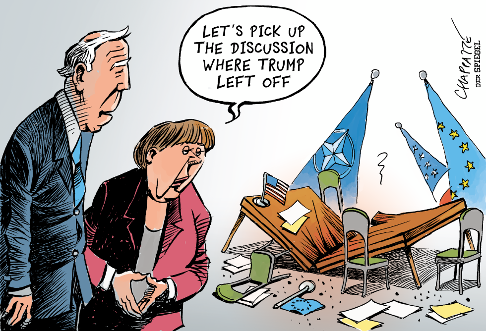 Biden's meetings in Europe