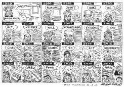 CORRUPTION THROUGH THE YEARS by Zapiro