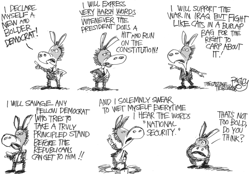 Tough Talking Democrat Ass