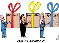 VACCINE DIPLOMACY by Schot