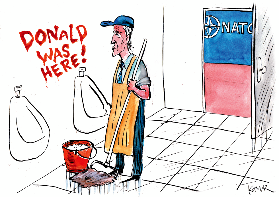 Biden the janitor
