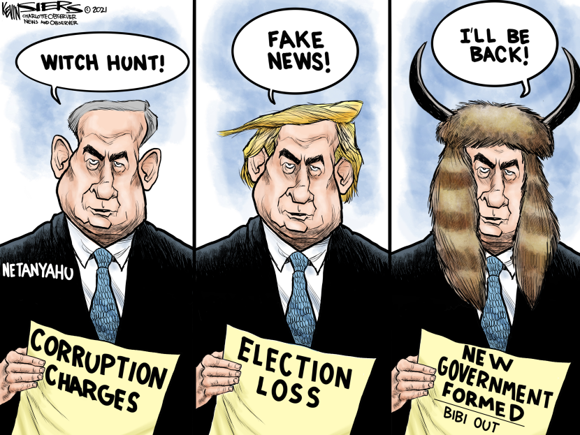 Netanyahu out