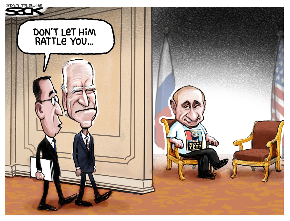 Biden meets Putin