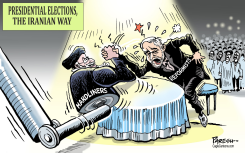 IRAN PRESIDENTIAL POLLS by Paresh Nath