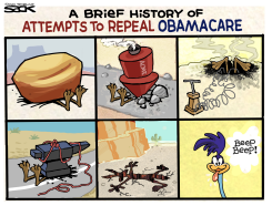 OBAMACARE SURVIVES by Steve Sack