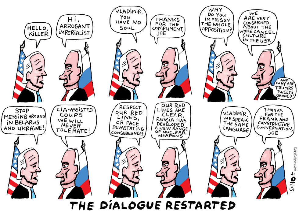 Dialogue between Russia and the US