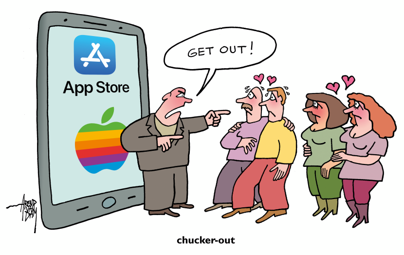 Apple censoring LGBTQ+