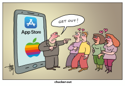 APPLE CENSORING LGBTQ by Arend van Dam