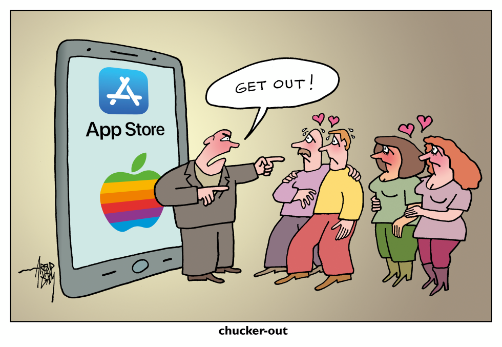 Apple censoring LGBTQ+