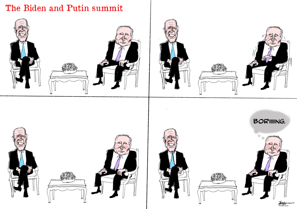 The Biden and Putin summit