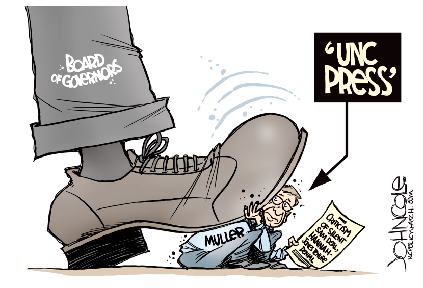 LOCAL NC - UNC Board silences dissent