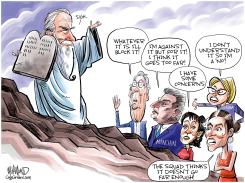 MODERN DAY COMMANDMENTS by Dave Whamond