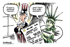 THREAT TO DEMOCRACY by Jimmy Margulies