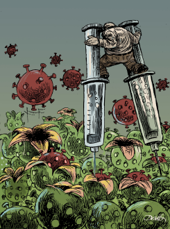 THE VIRUS VARIANTS by Dario Castillejos