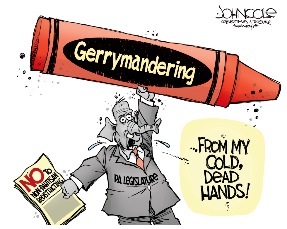 LOCAL PA -- GOP right to gerrymander