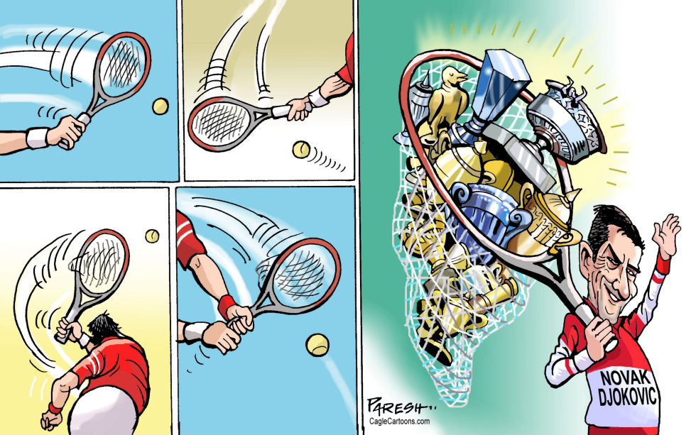Novak Djokovic victory