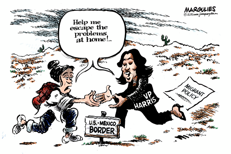 Kamala Harris Visits The Border