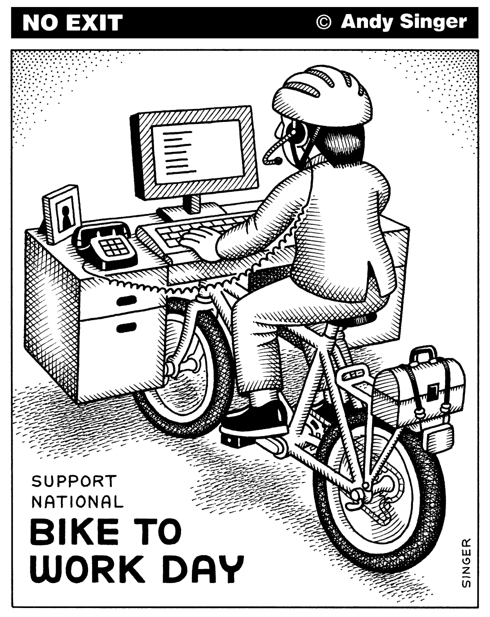 National Bike to Work Day and Week
