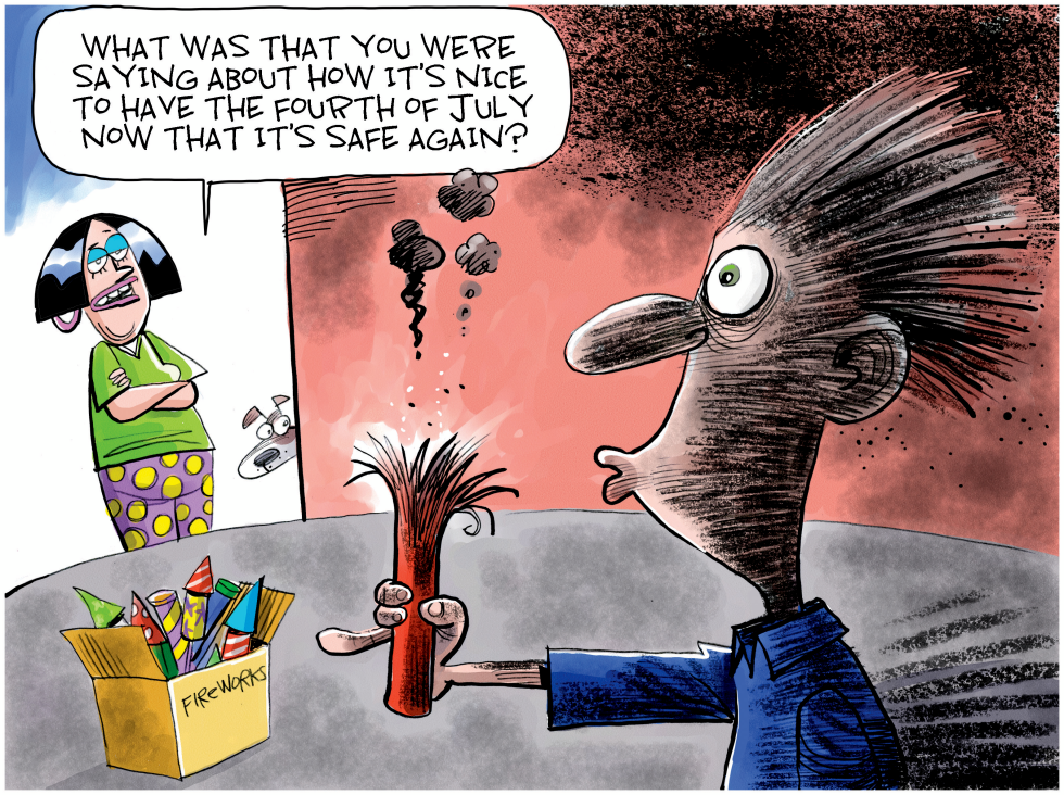 Fourth of July fireworks!