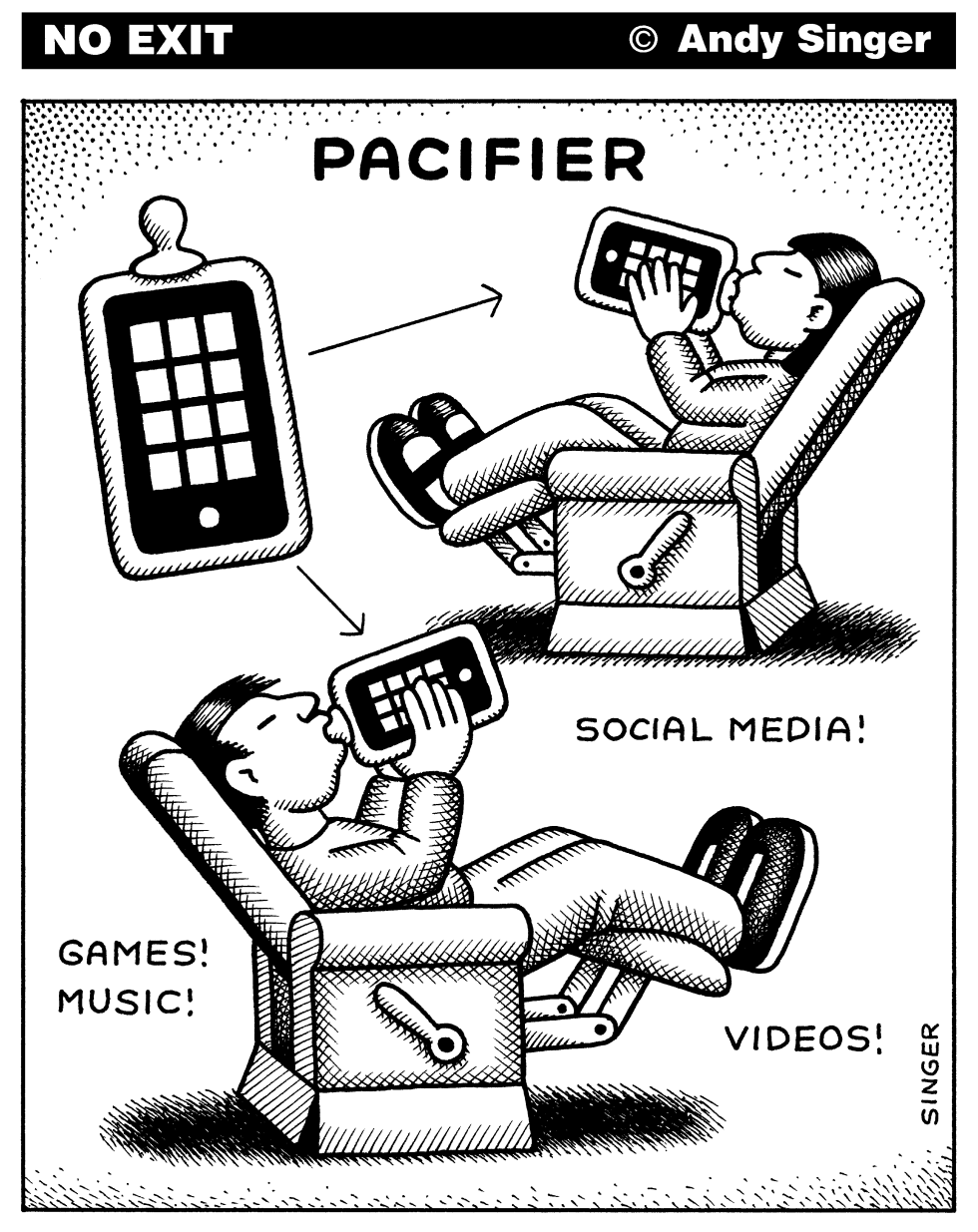 Smartphone Pacifiers