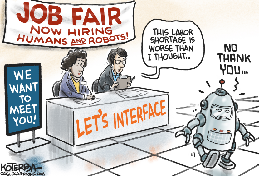 Now Hiring Robots