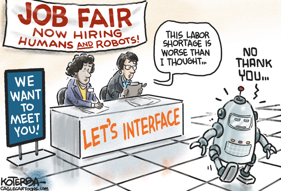 Now Hiring Robots