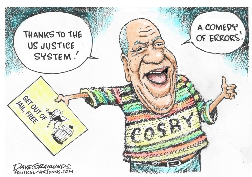 Cosby set free