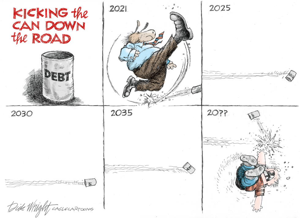 Kicking The Can Down The Road