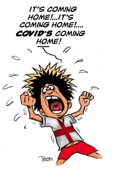 COVID SPIKE IN UEFA 2020 CROWD NUMBERS -  by Tayo Fatunla