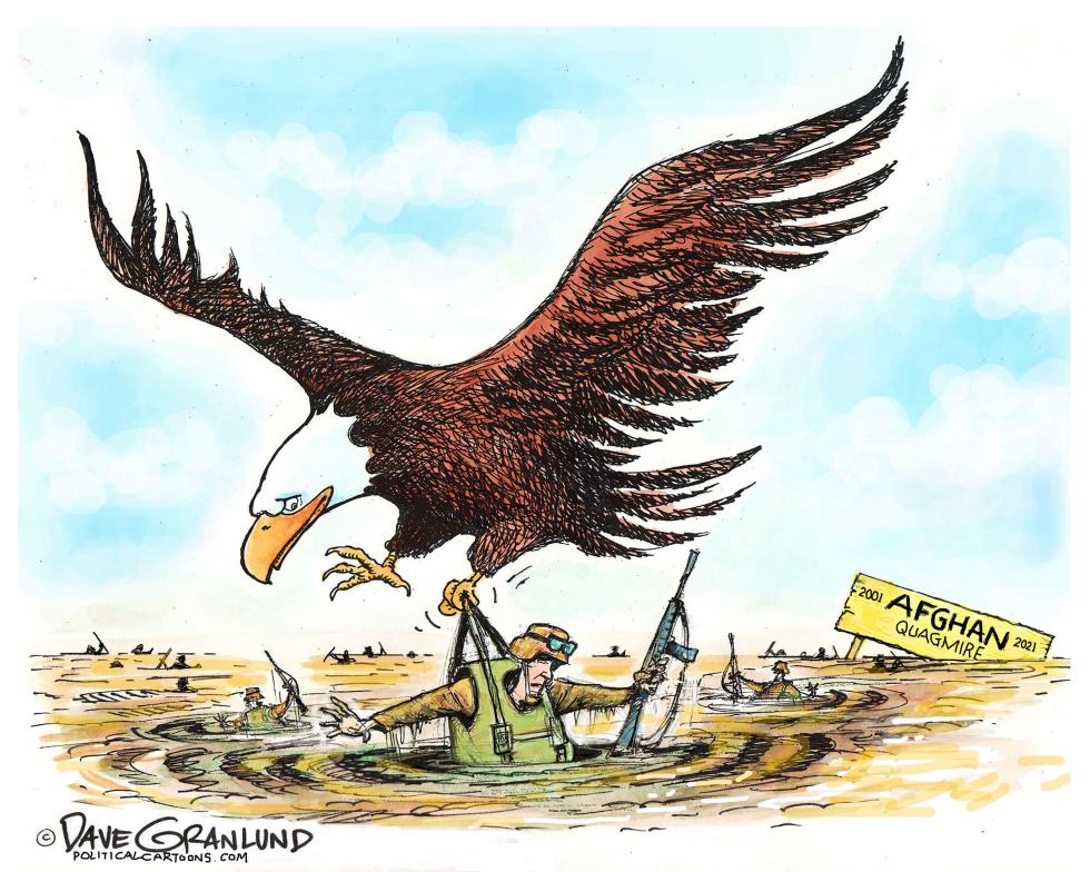US troops exit Afghanistan