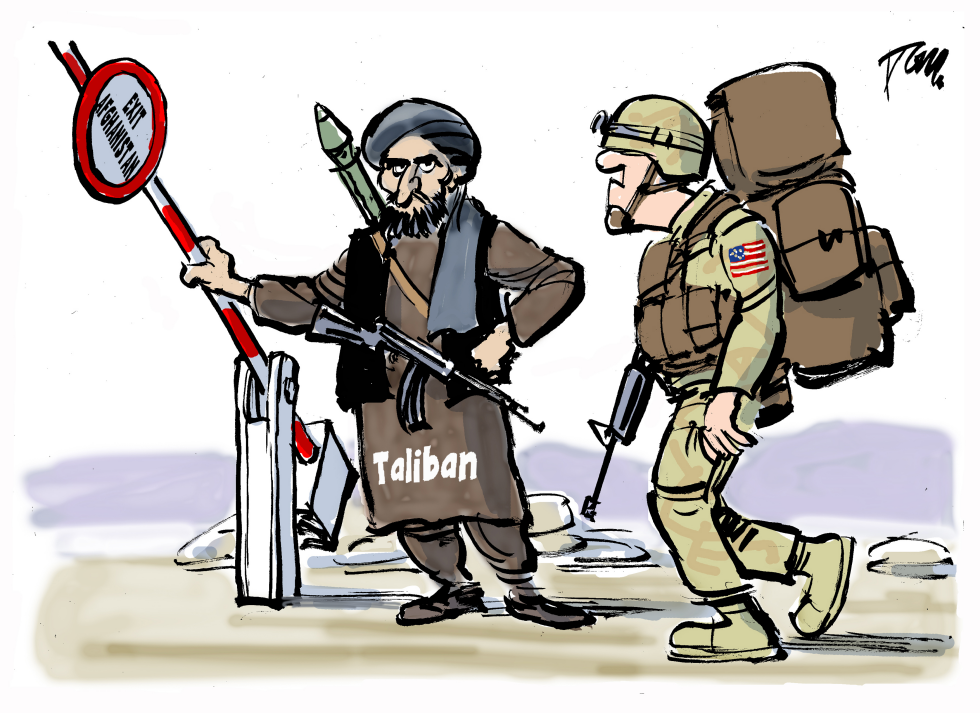 USA exit Afghanistan